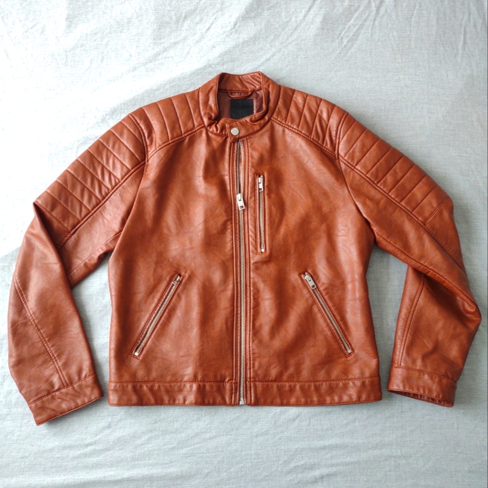Men's H&M Brown Faux Jacket